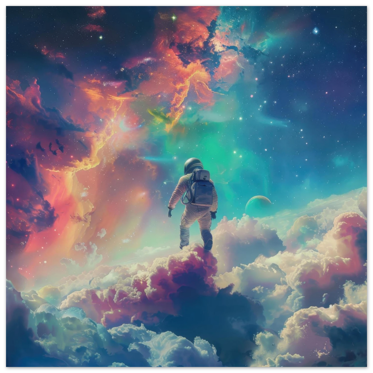 Dreaming being an Astronaut Spacefloater - Shop Ai Art WebShop - Digital Art online Store