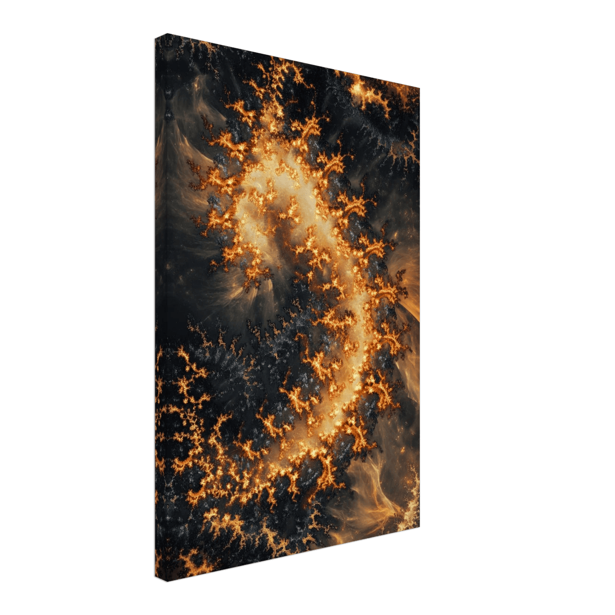 Ember Genesis A volatile burst of molten gold 3 - Shop Ai Art WebShop - Digital Art online Store