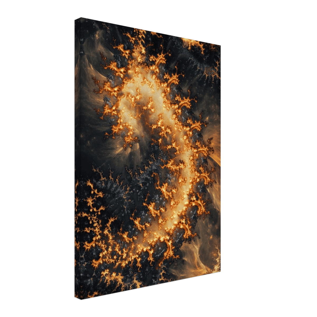 Ember Genesis A volatile burst of molten gold 3 - Shop Ai Art WebShop - Digital Art online Store