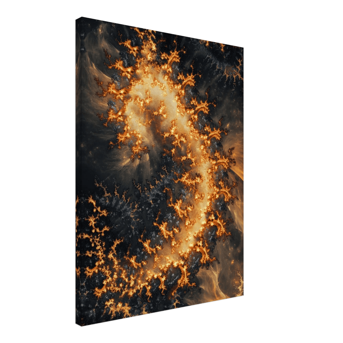 Ember Genesis A volatile burst of molten gold 3 - Shop Ai Art WebShop - Digital Art online Store