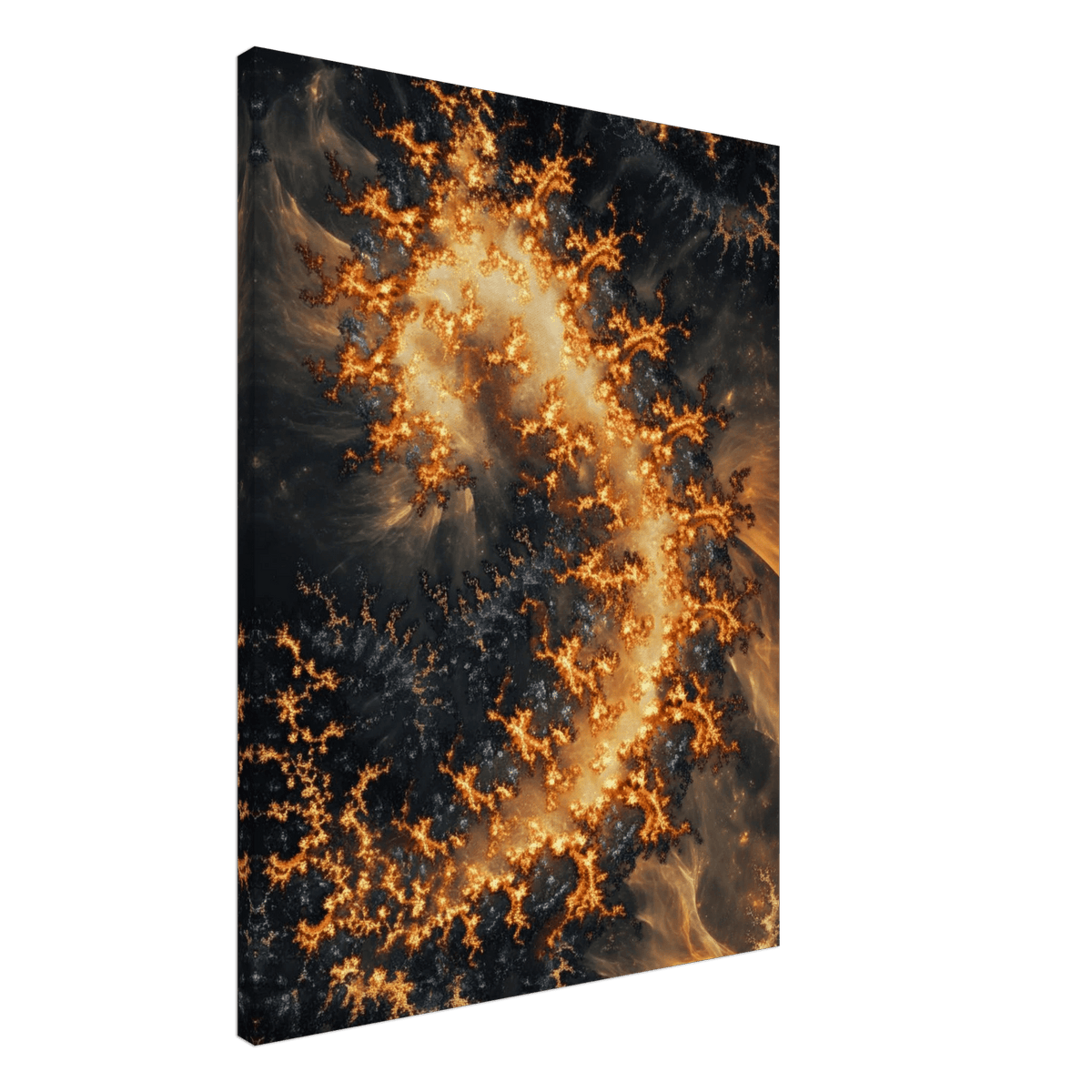 Ember Genesis A volatile burst of molten gold 3 - Shop Ai Art WebShop - Digital Art online Store