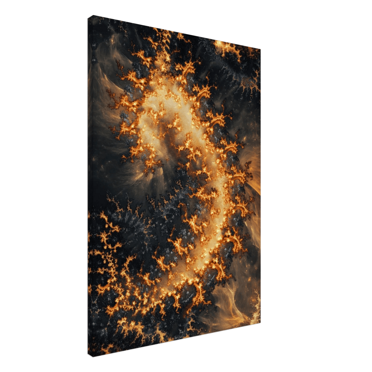 Ember Genesis A volatile burst of molten gold 3 - Shop Ai Art WebShop - Digital Art online Store