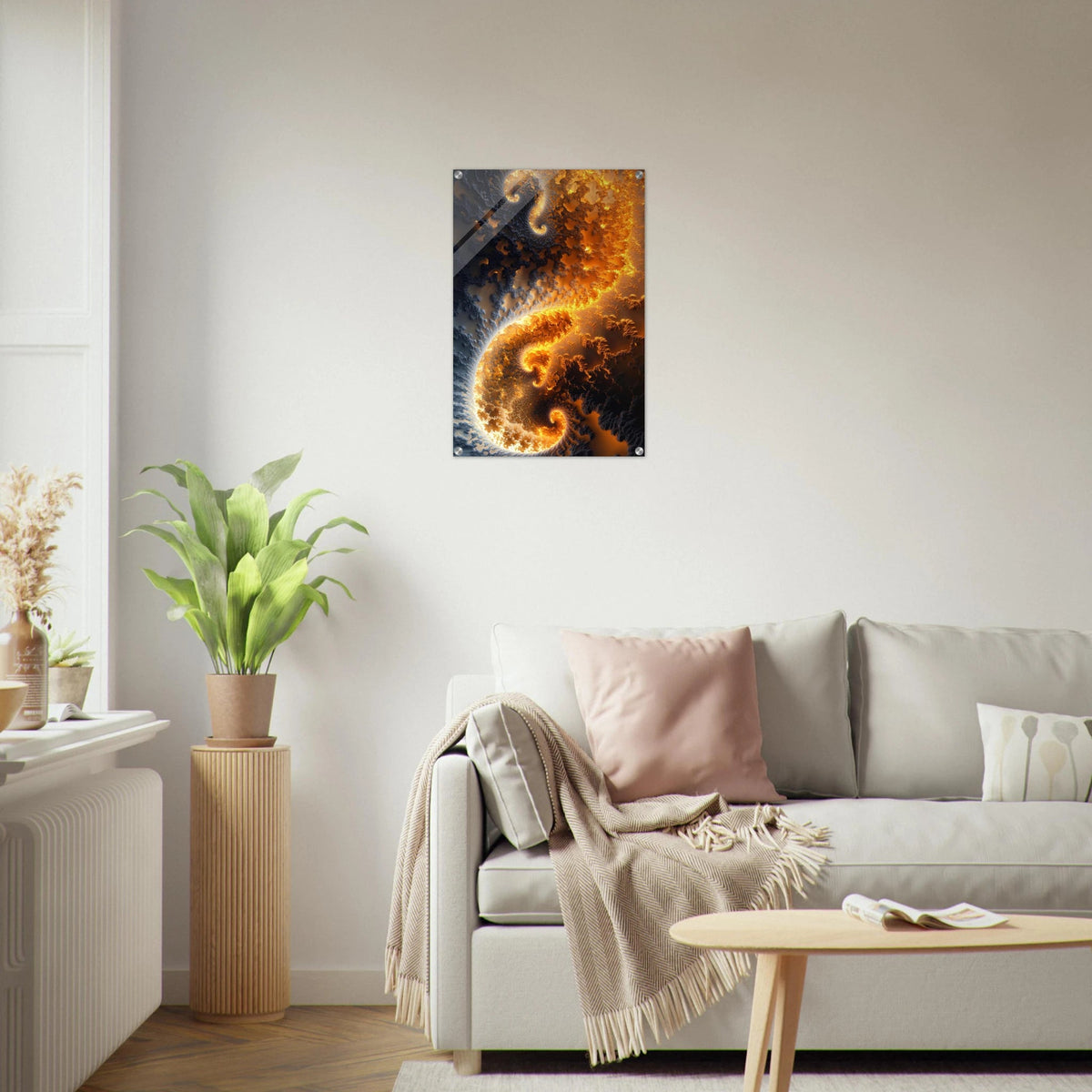 Ember Genesis A volatile burst of molten gold 5 - Shop Ai Art WebShop - Digital Art online Store