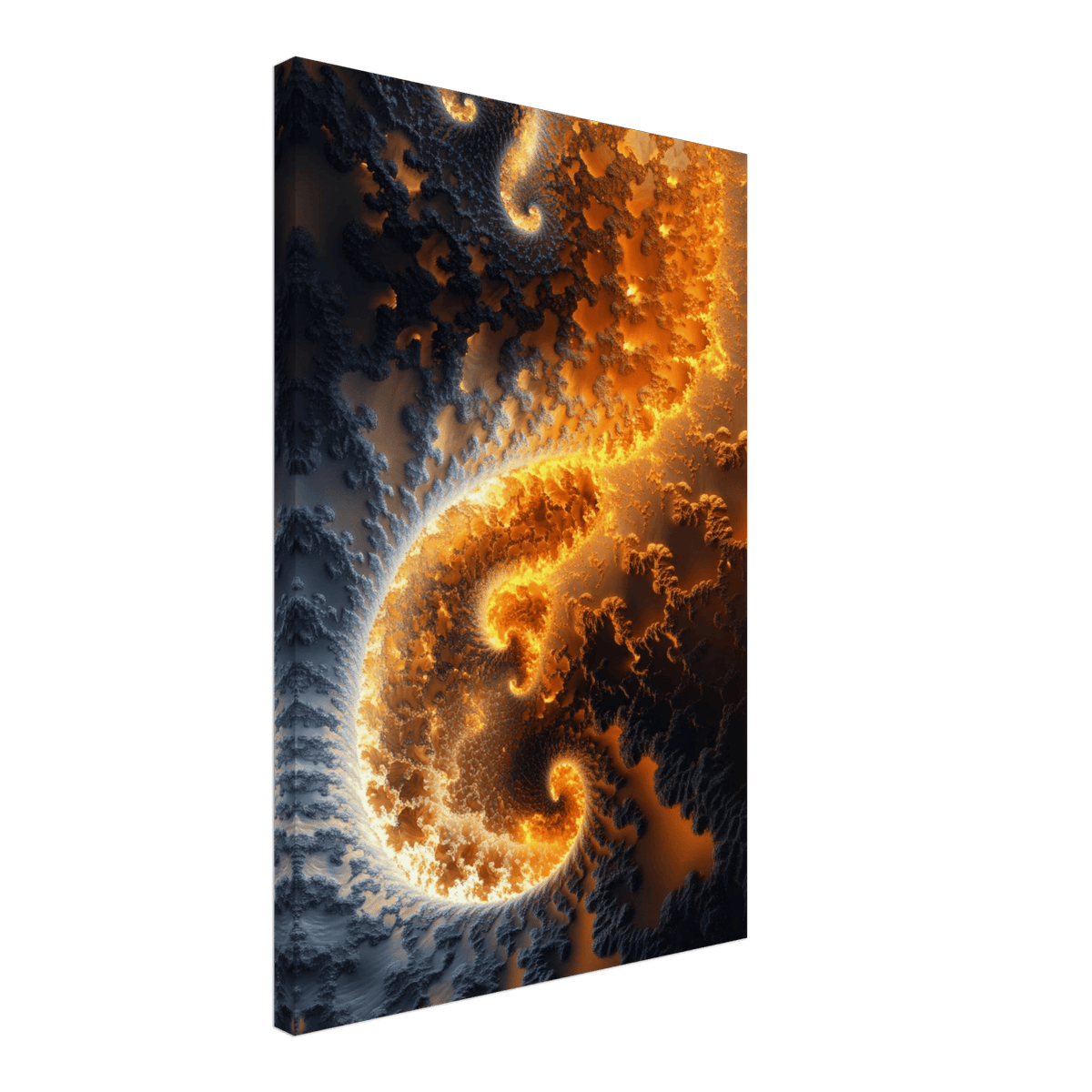 Ember Genesis A volatile burst of molten gold 5 - Shop Ai Art WebShop - Digital Art online Store