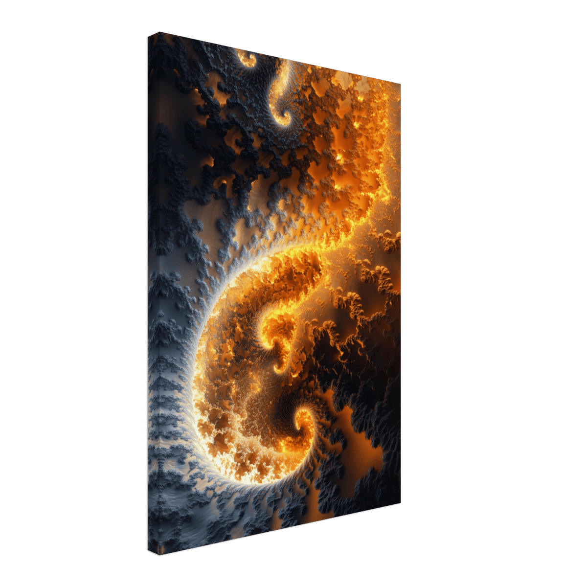 Ember Genesis A volatile burst of molten gold 5 - Shop Ai Art WebShop - Digital Art online Store