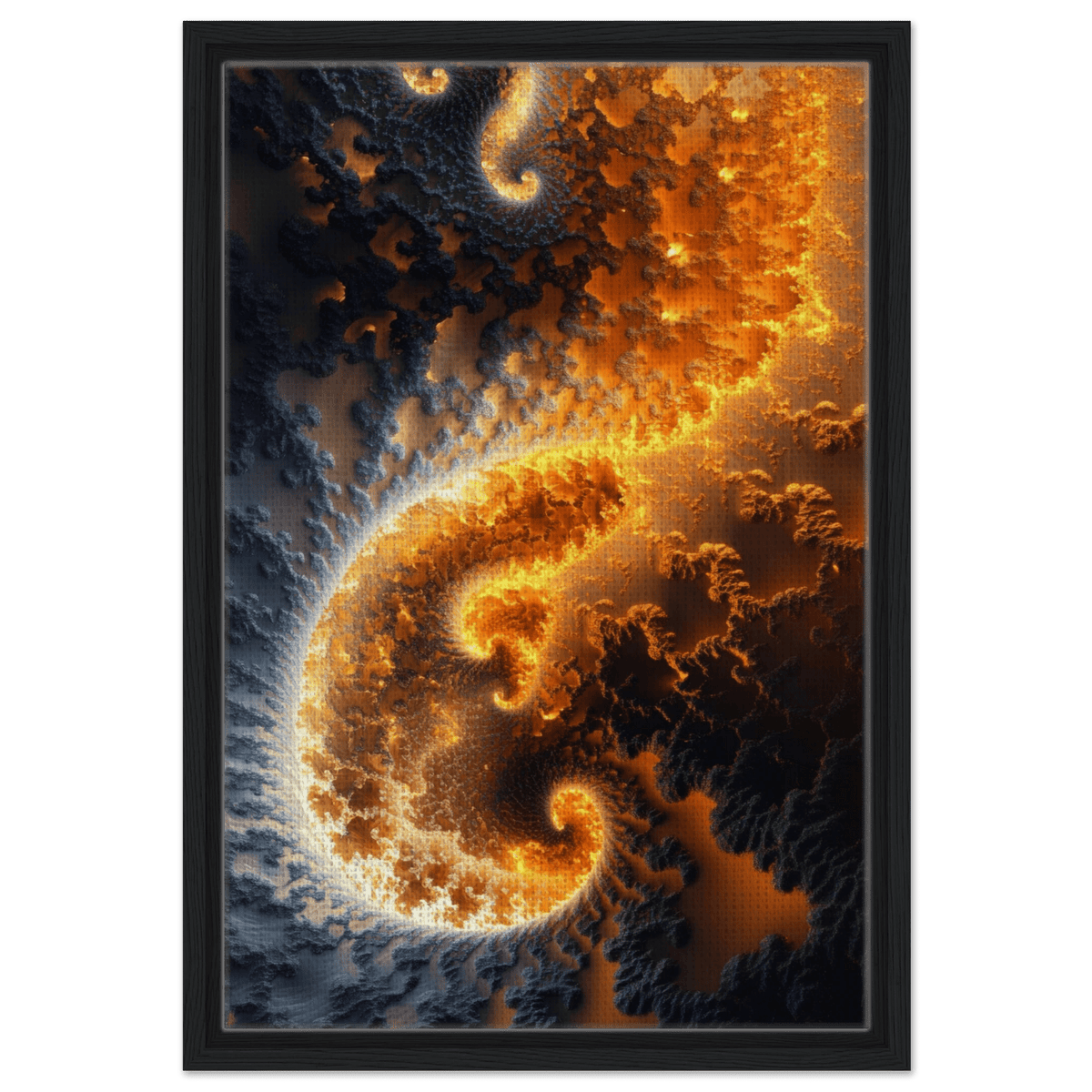 Ember Genesis A volatile burst of molten gold 5 - Shop Ai Art WebShop - Digital Art online Store
