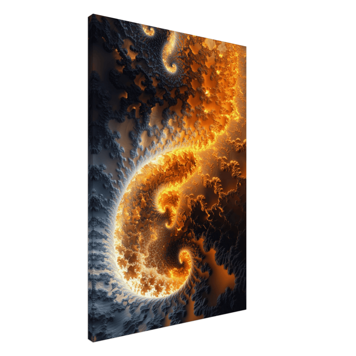 Ember Genesis A volatile burst of molten gold 5 - Shop Ai Art WebShop - Digital Art online Store