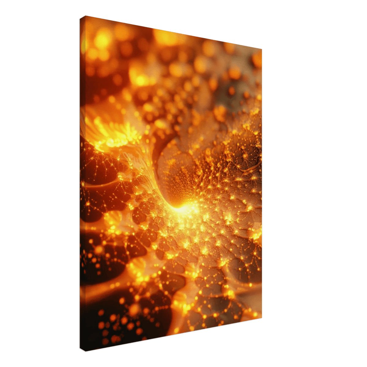 Ember Genesis A volatile burst of molten gold 6 - Shop Ai Art WebShop - Digital Art online Store