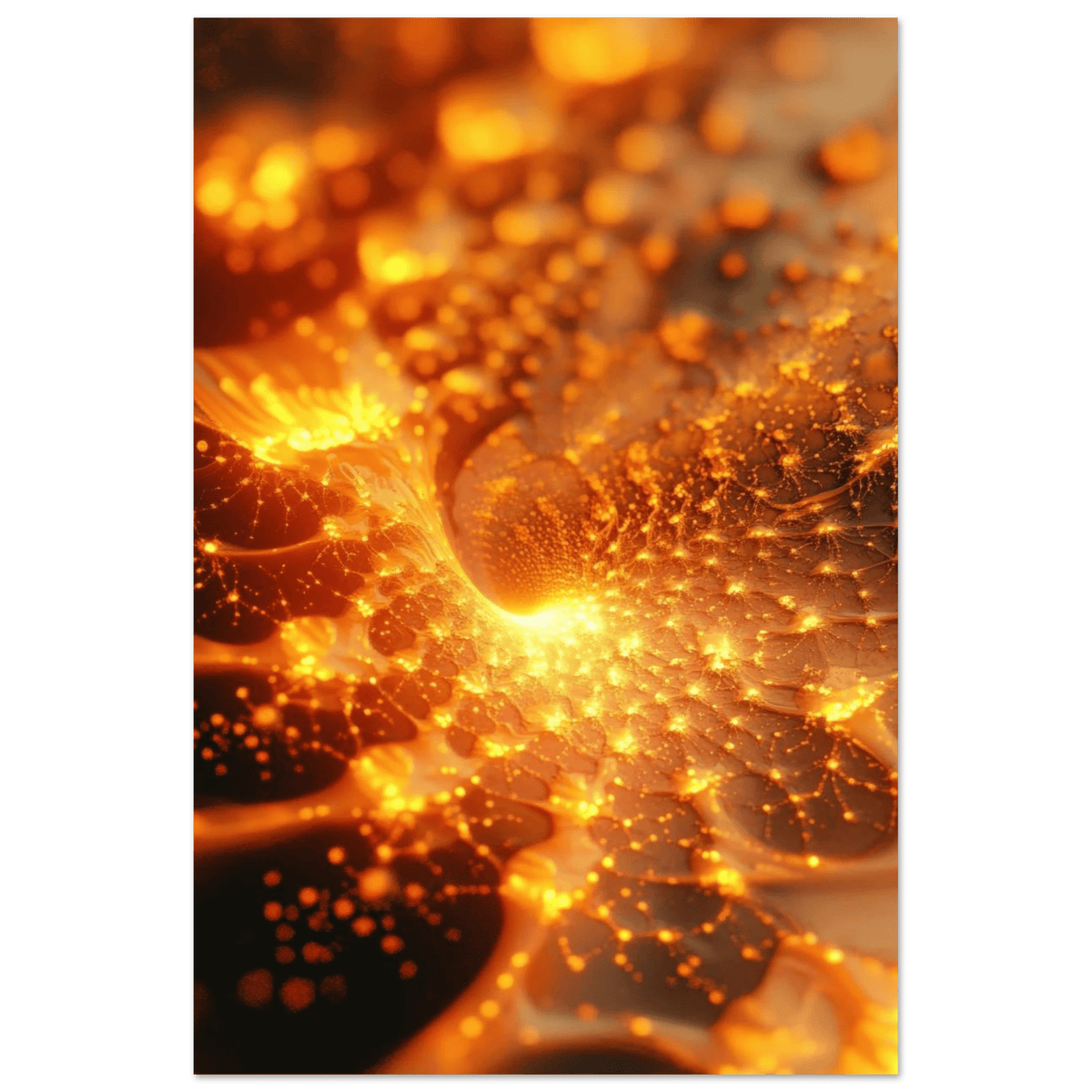 Ember Genesis A volatile burst of molten gold 6 - Shop Ai Art WebShop - Digital Art online Store