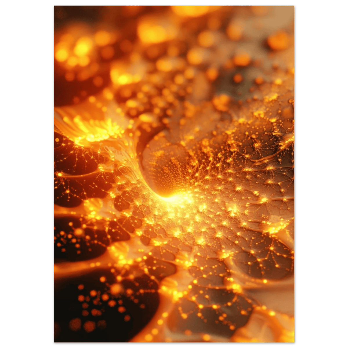 Ember Genesis A volatile burst of molten gold 6 - Shop Ai Art WebShop - Digital Art online Store