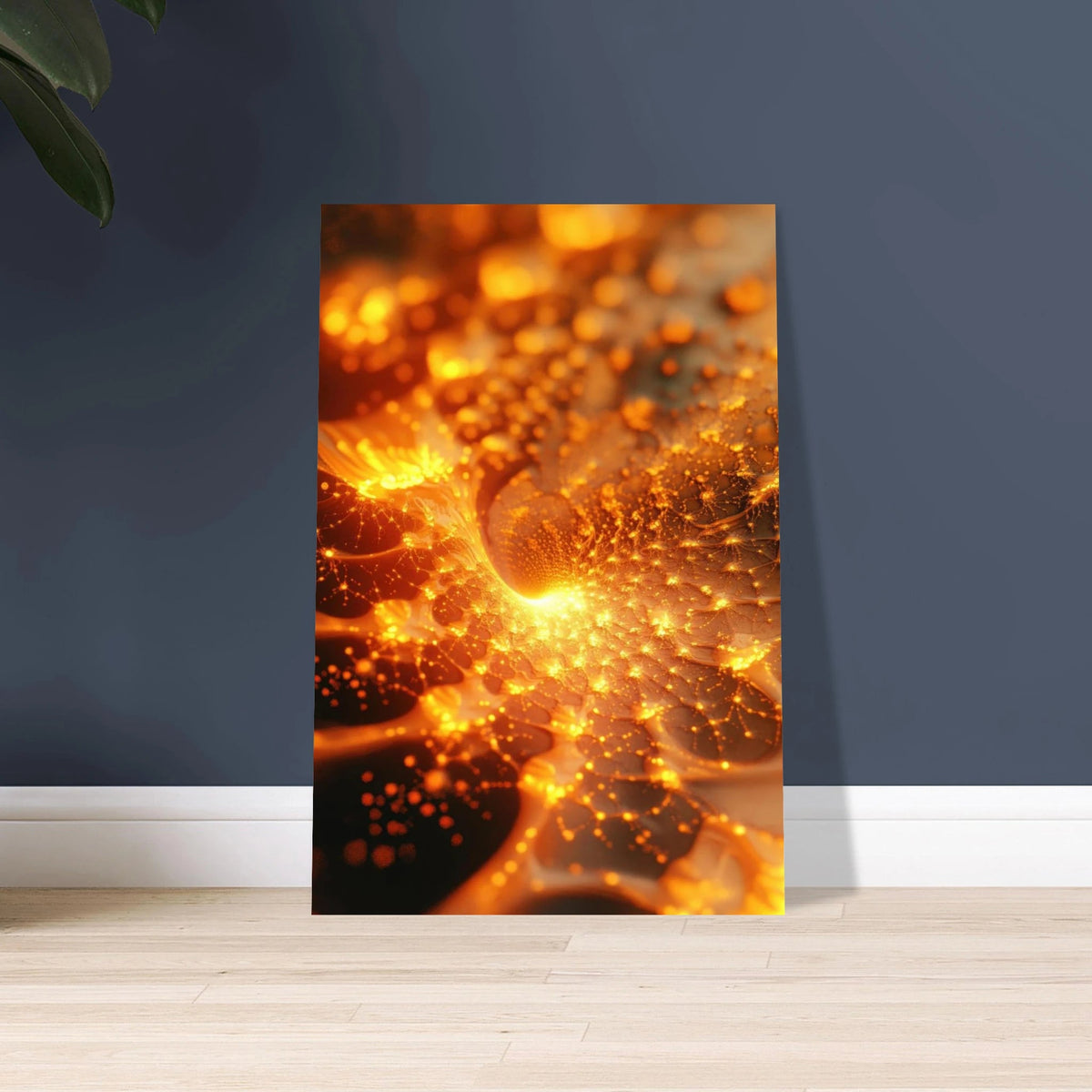 Ember Genesis A volatile burst of molten gold 6 - Shop Ai Art WebShop - Digital Art online Store