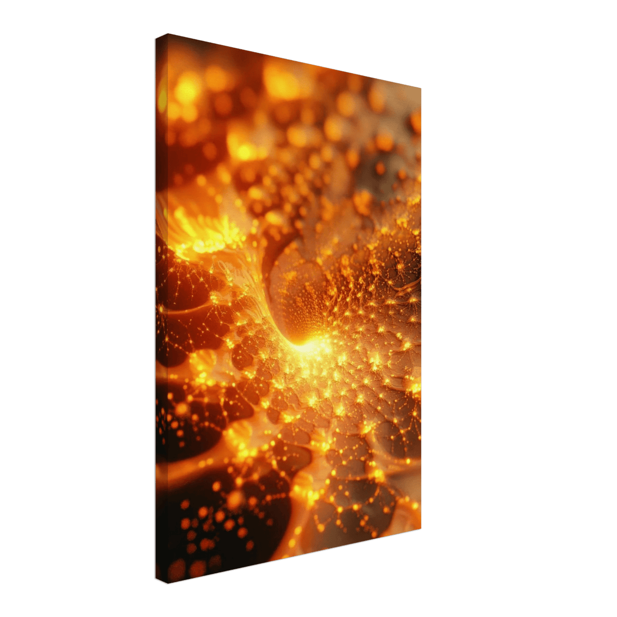 Ember Genesis A volatile burst of molten gold 6 - Shop Ai Art WebShop - Digital Art online Store