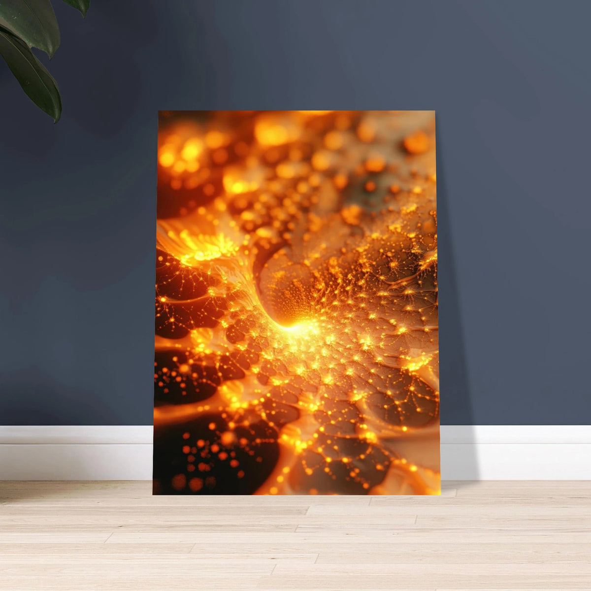 Ember Genesis A volatile burst of molten gold 6 - Shop Ai Art WebShop - Digital Art online Store