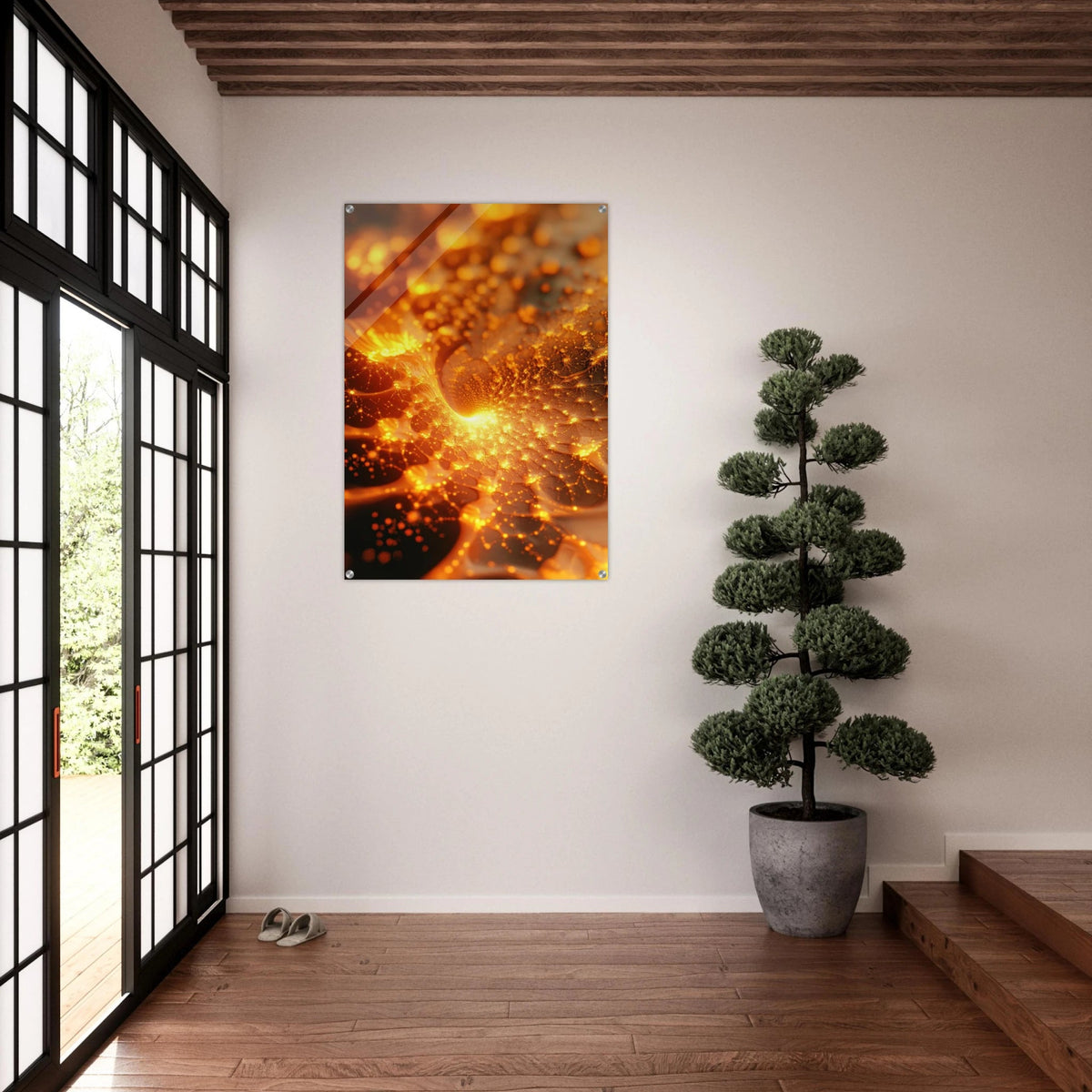 Ember Genesis A volatile burst of molten gold 6 - Shop Ai Art WebShop - Digital Art online Store
