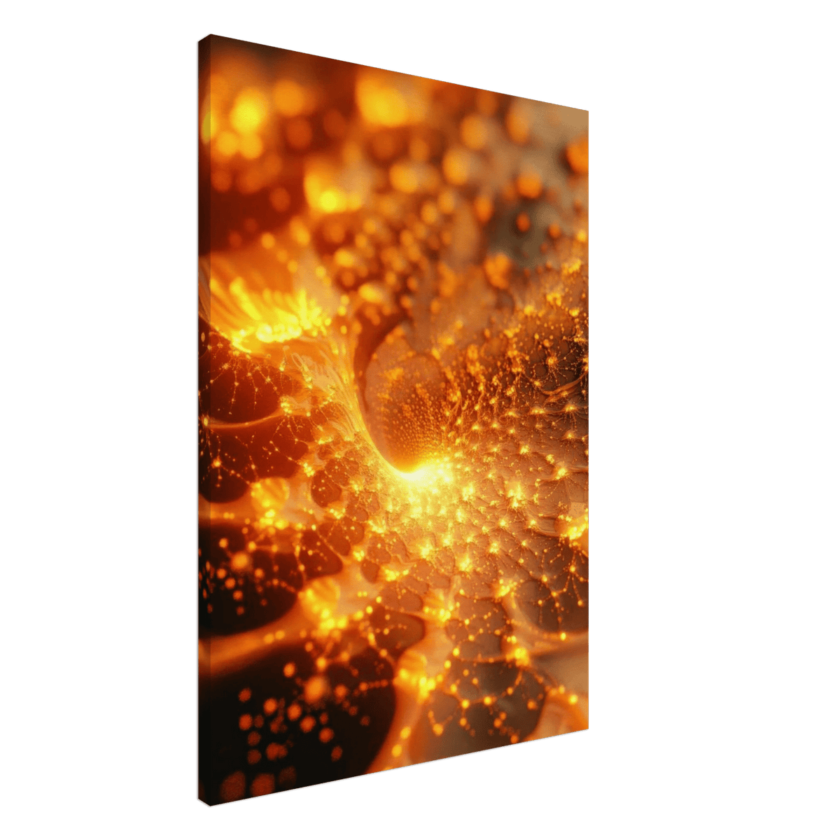 Ember Genesis A volatile burst of molten gold 6 - Shop Ai Art WebShop - Digital Art online Store