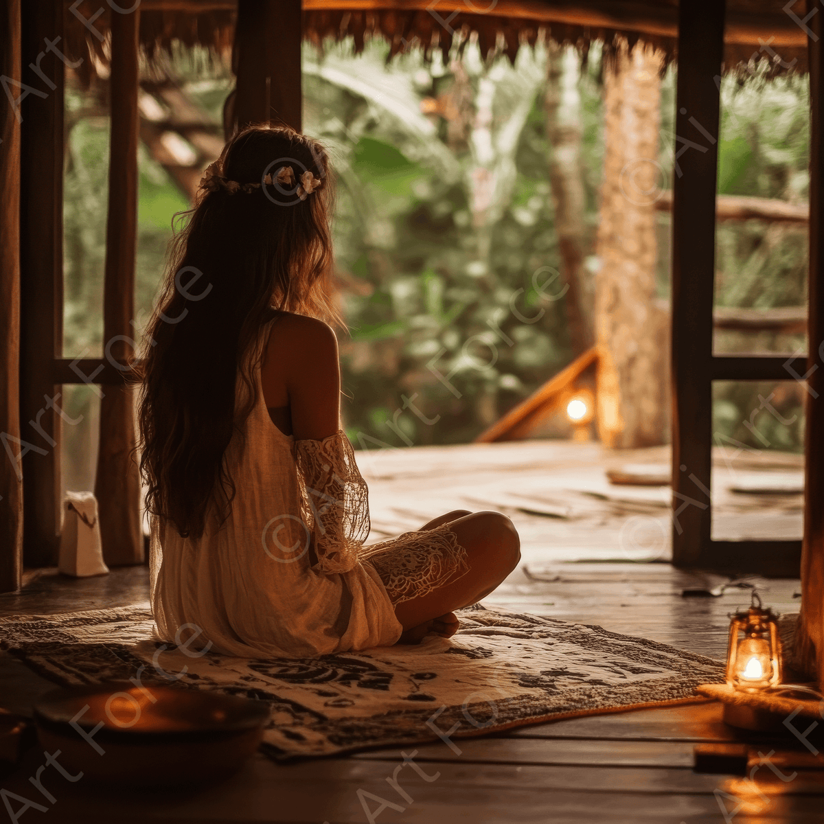 Experience of a Retreat in the Spiritual Life 2 - Shop Ai Art WebShop - Digital Art online Store
