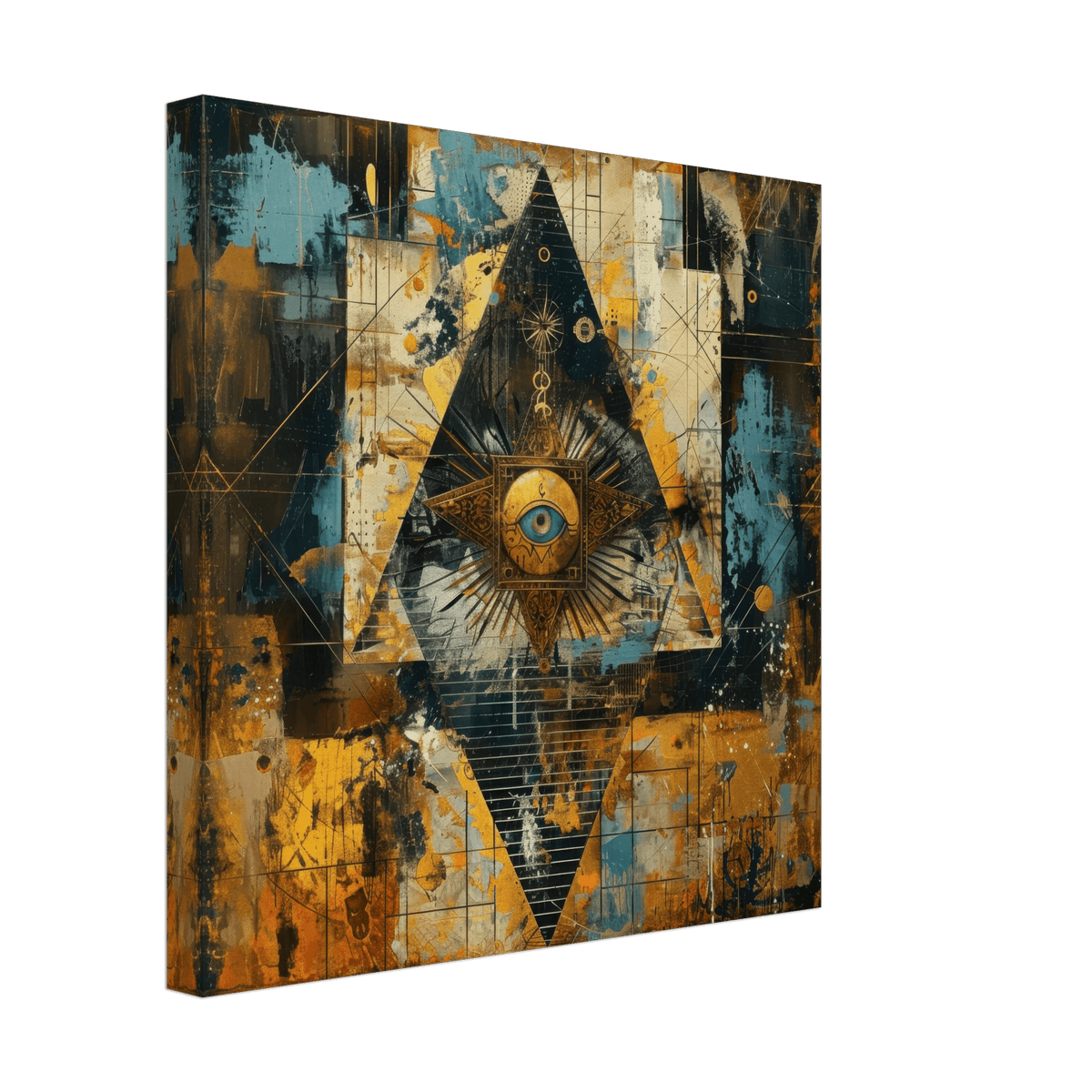 Eye of horus abstract style 2 - Shop Ai Art WebShop - Digital Art online Store
