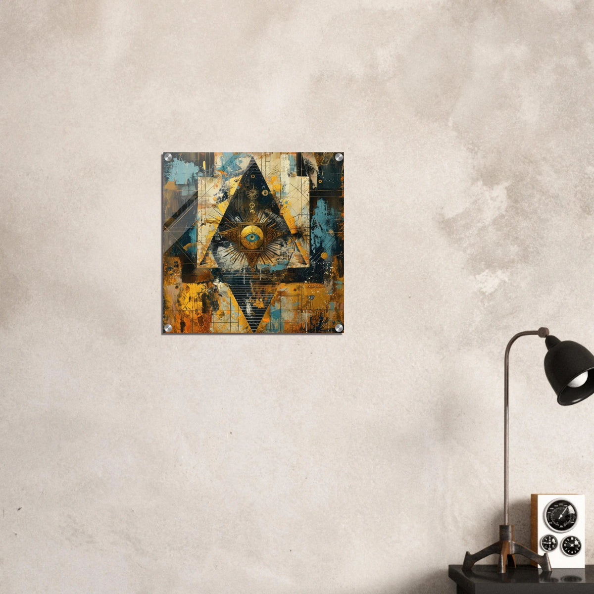 Eye of horus abstract style 2 - Shop Ai Art WebShop - Digital Art online Store