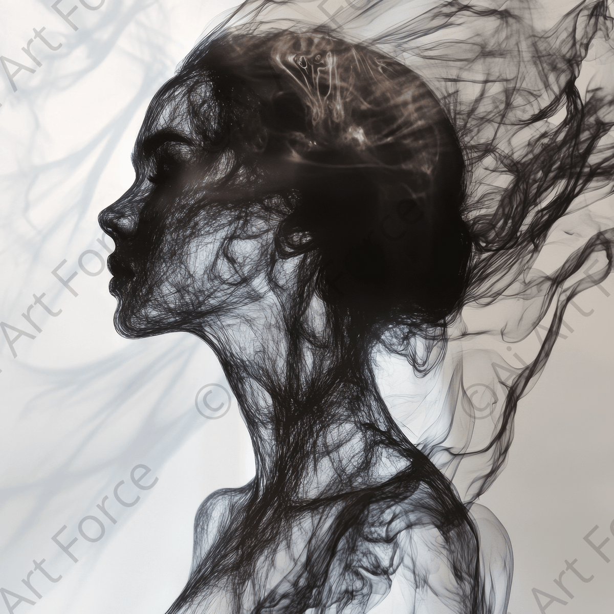 Fantasy Portrait Woman 80 - Shop Ai Art WebShop - Digital Art online Store