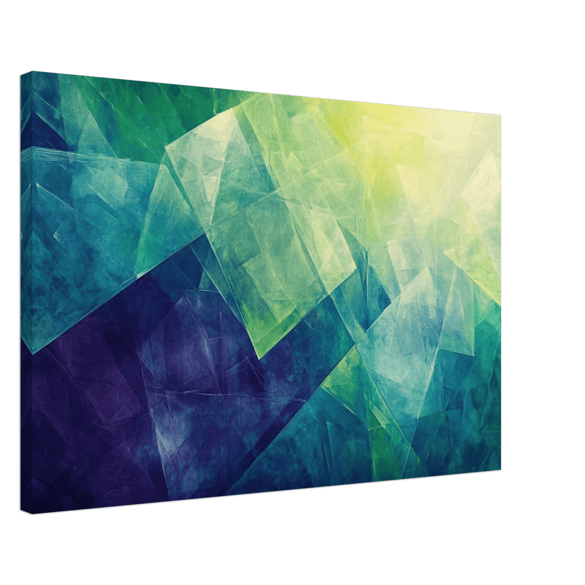 Fractured Realities Shattered geometric patterns - Shop Ai Art WebShop - Digital Art online Store