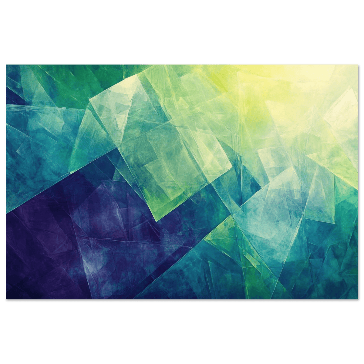 Fractured Realities Shattered geometric patterns - Shop Ai Art WebShop - Digital Art online Store