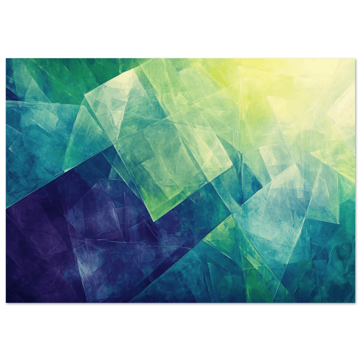 Fractured Realities Shattered geometric patterns - Shop Ai Art WebShop - Digital Art online Store