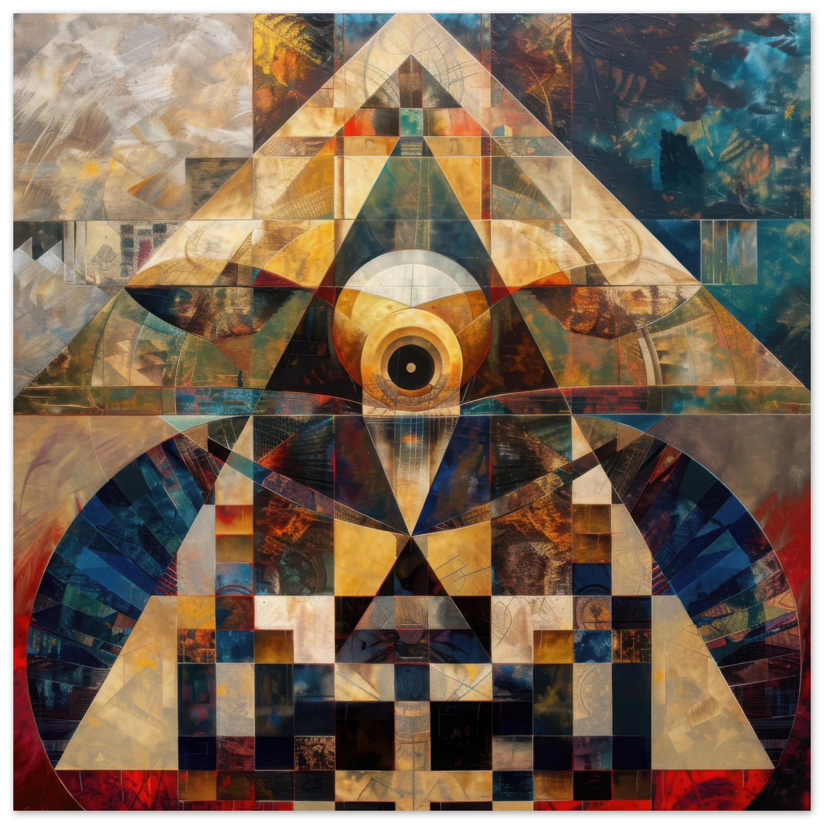 Free your mind abstract style 4 - Shop Ai Art WebShop - Digital Art online Store