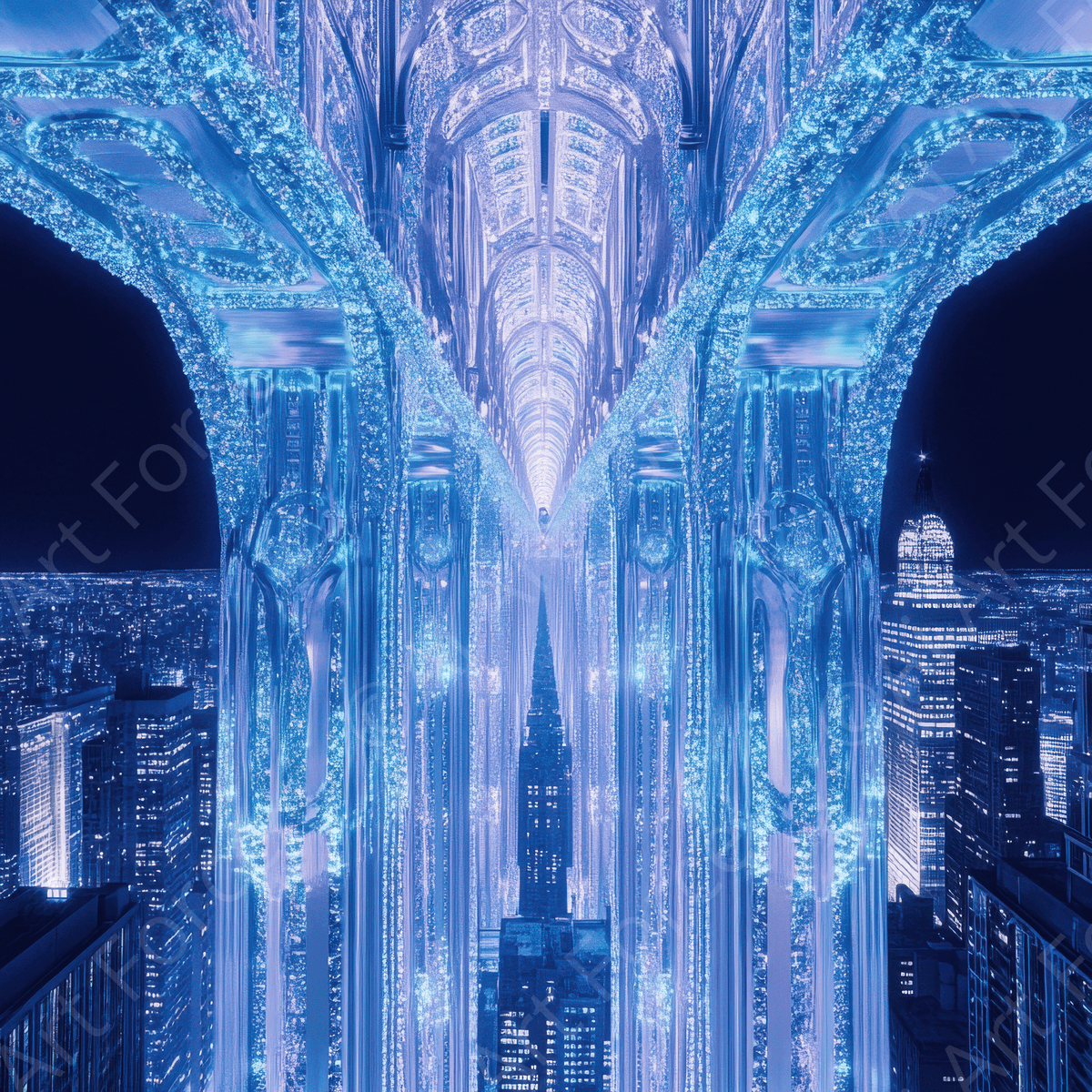 Future Architecture And Design 11 - Shop Ai Art WebShop - Digital Art online Store