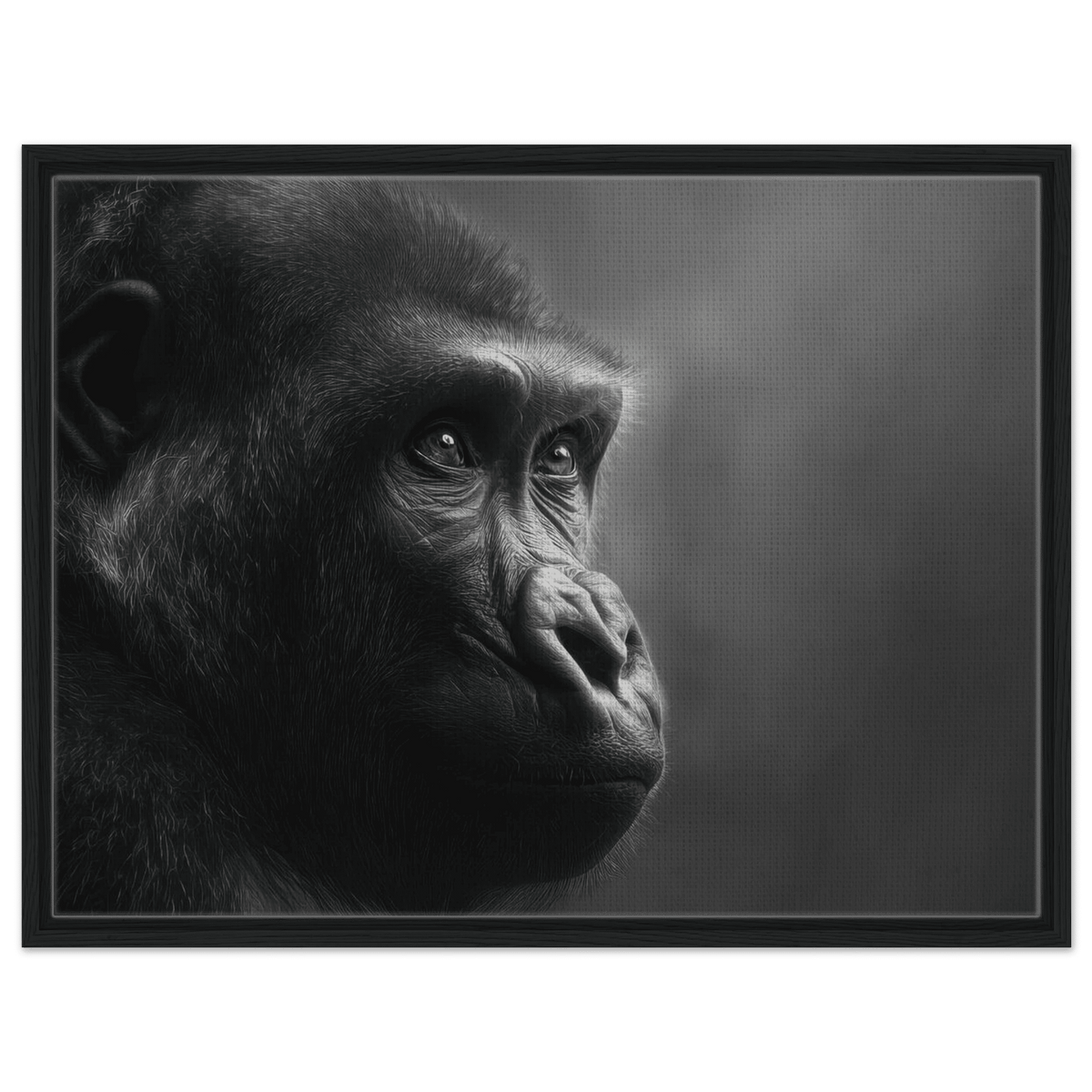 Gorilla Head 2 - Shop Ai Art WebShop - Digital Art online Store