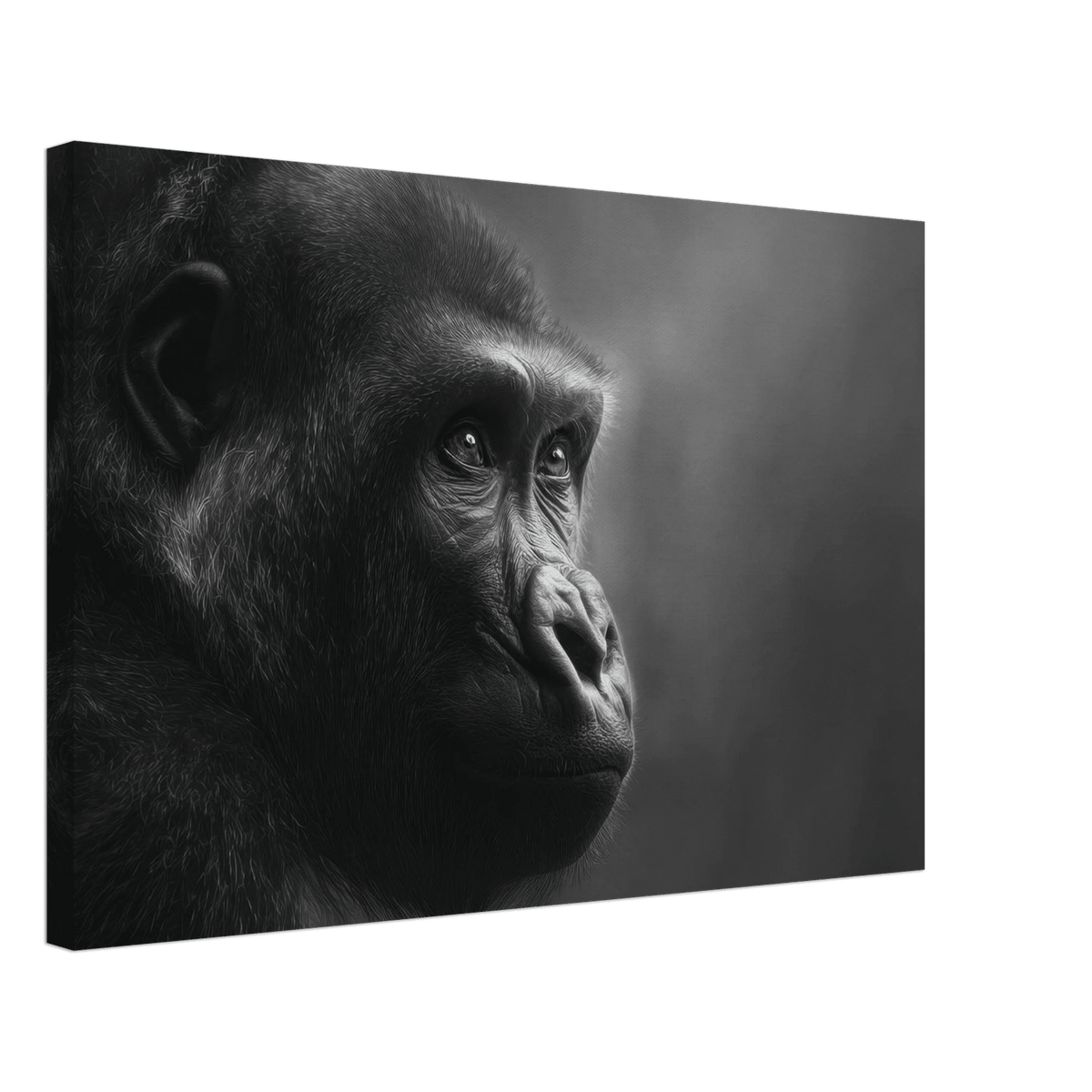 Gorilla Head 2 - Shop Ai Art WebShop - Digital Art online Store