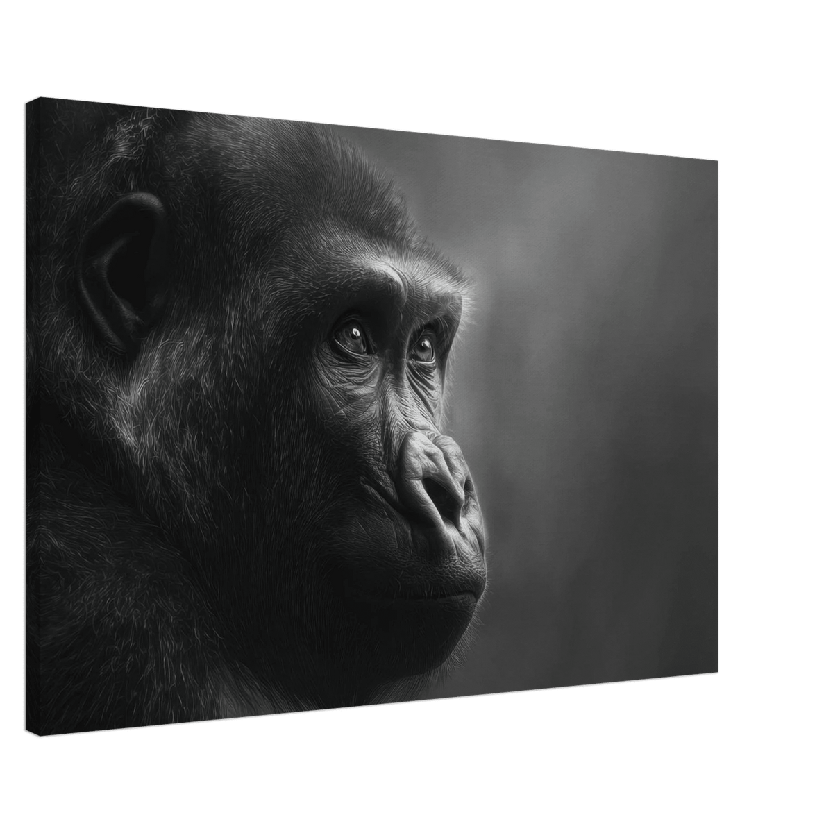 Gorilla Head 2 - Shop Ai Art WebShop - Digital Art online Store