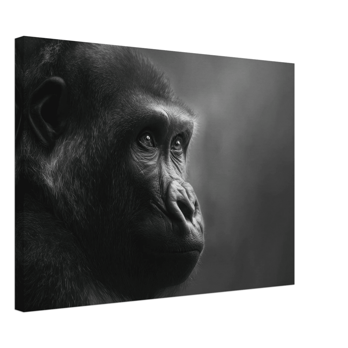 Gorilla Head 2 - Shop Ai Art WebShop - Digital Art online Store