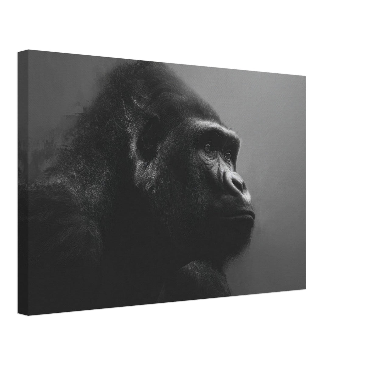 Gorilla Head 3 - Shop Ai Art WebShop - Digital Art online Store