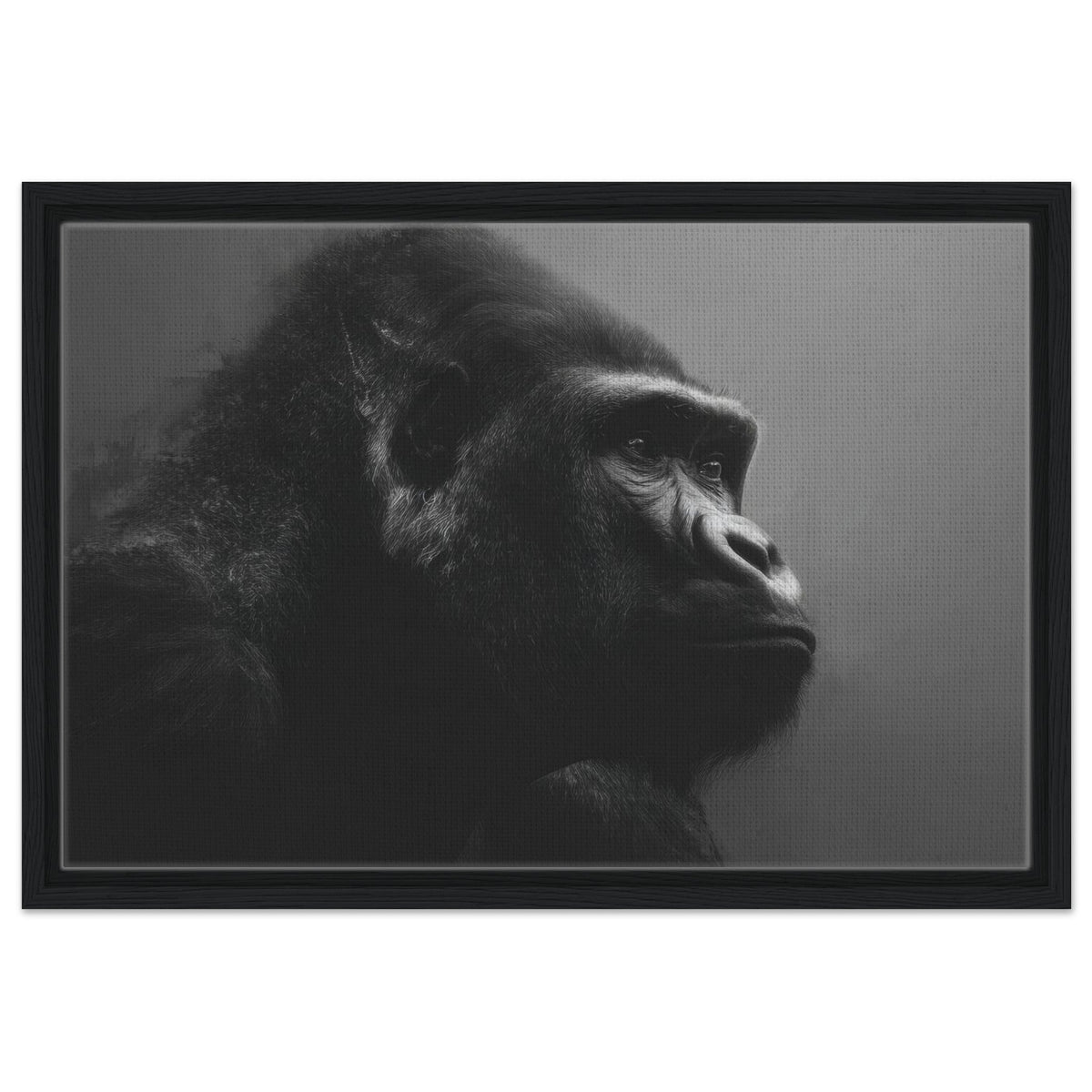 Gorilla Head 3 - Shop Ai Art WebShop - Digital Art online Store