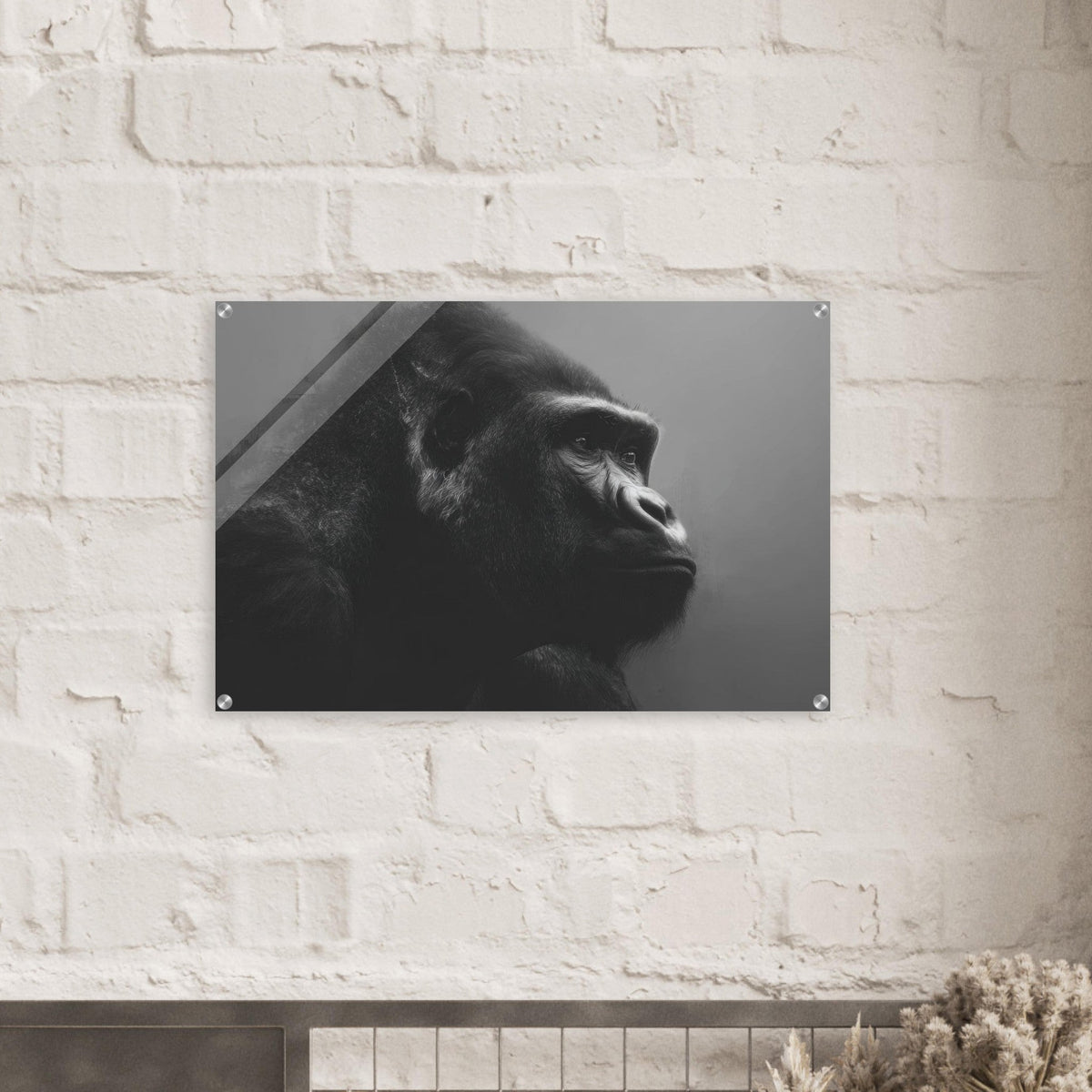 Gorilla Head 3 - Shop Ai Art WebShop - Digital Art online Store