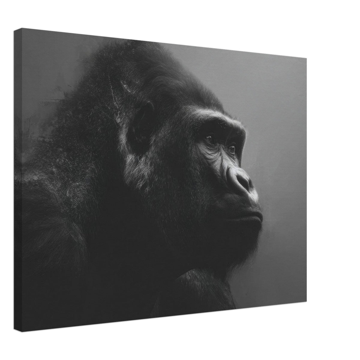 Gorilla Head 3 - Shop Ai Art WebShop - Digital Art online Store