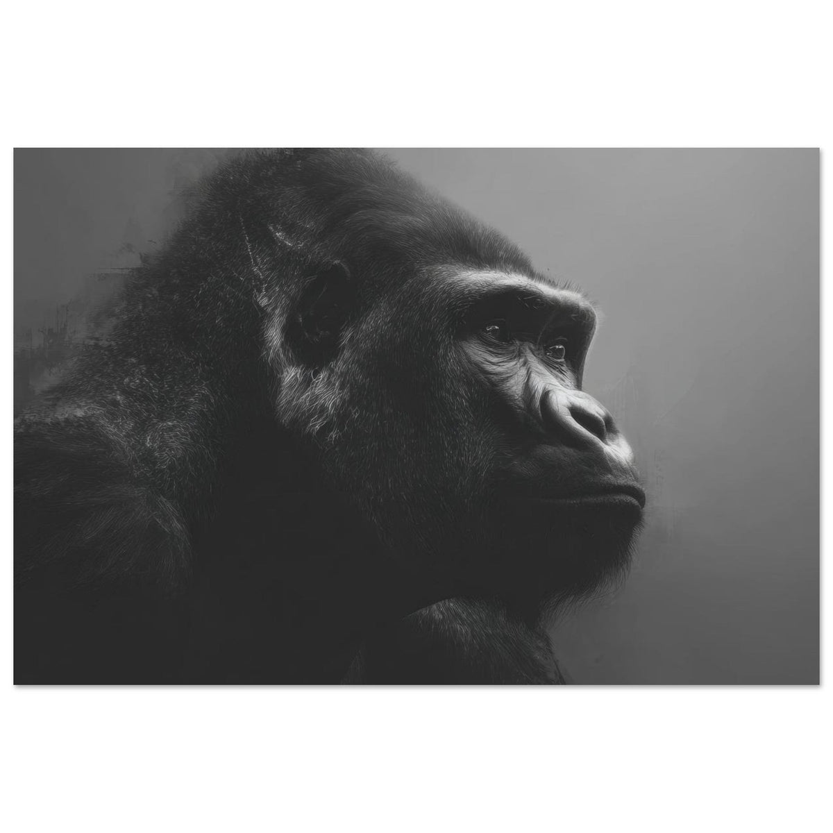 Gorilla Head 3 - Shop Ai Art WebShop - Digital Art online Store