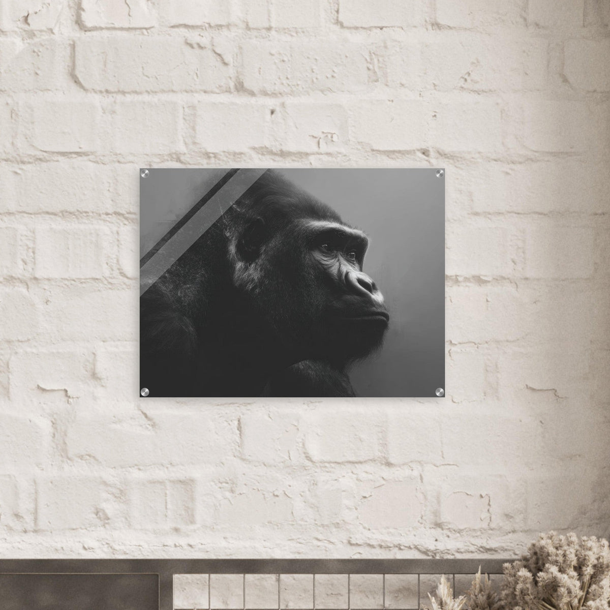 Gorilla Head 3 - Shop Ai Art WebShop - Digital Art online Store