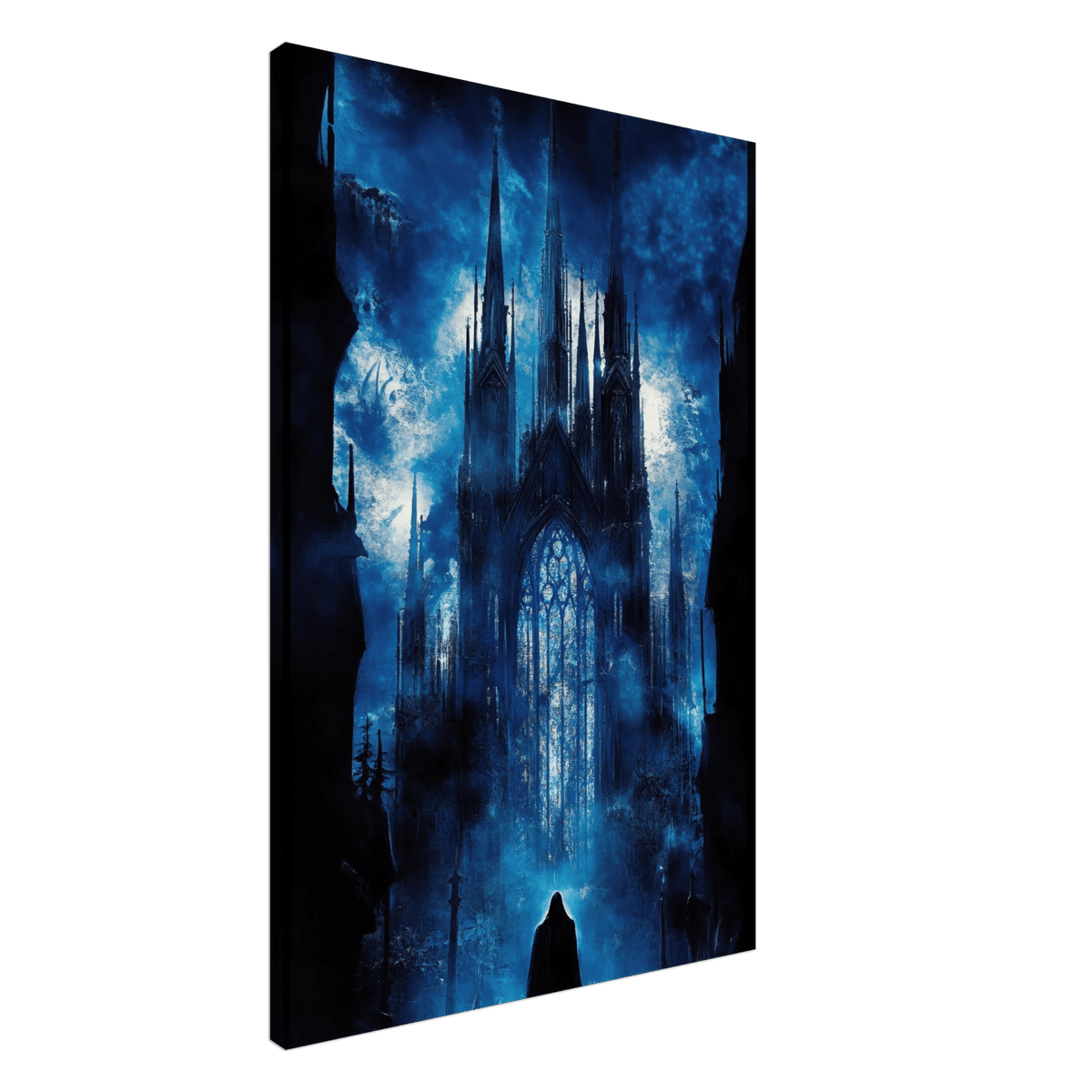 Gothic Cathedral of Lost Magic A haunting Gothic - Shop Ai Art WebShop - Digital Art online Store