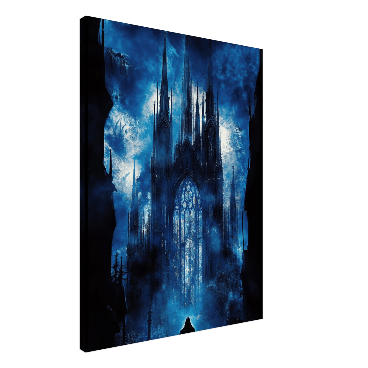 Gothic Cathedral of Lost Magic A haunting Gothic - Shop Ai Art WebShop - Digital Art online Store