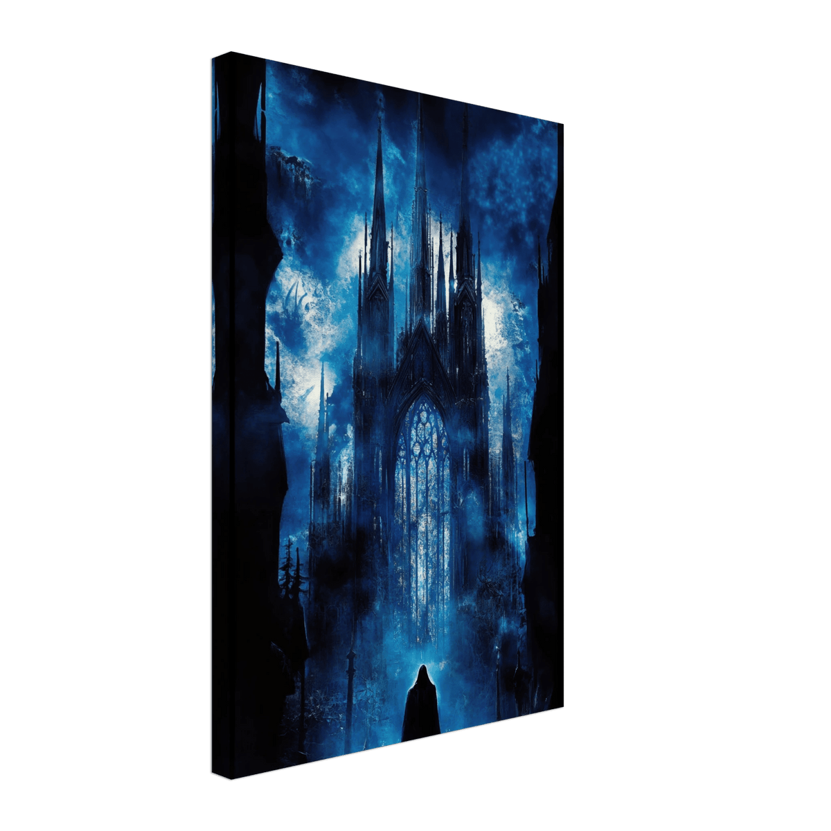 Gothic Cathedral of Lost Magic A haunting Gothic - Shop Ai Art WebShop - Digital Art online Store