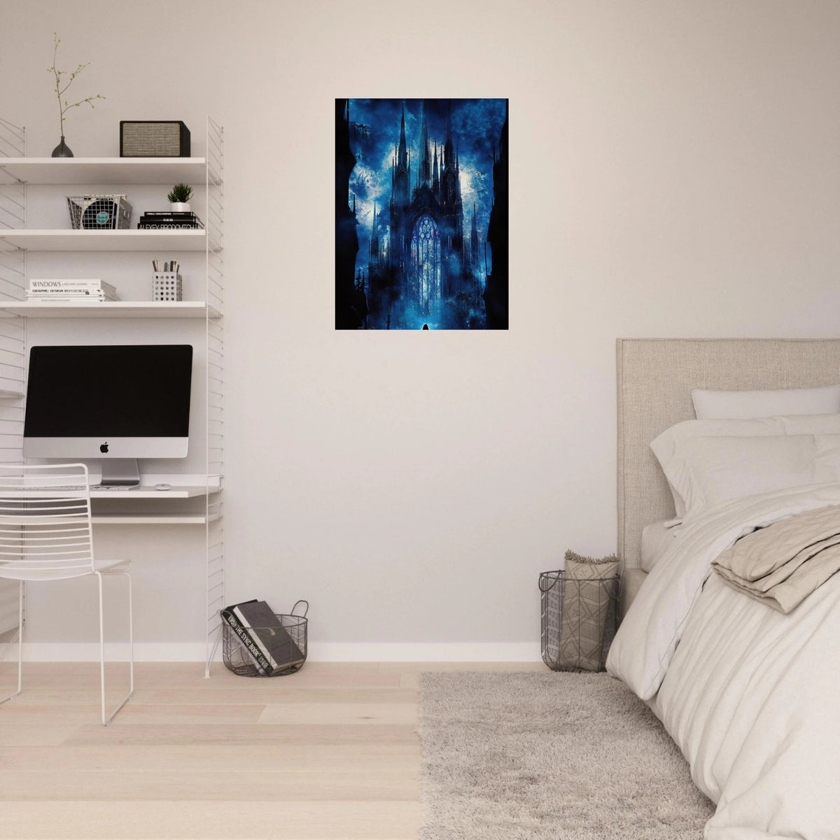 Gothic Cathedral of Lost Magic A haunting Gothic - Shop Ai Art WebShop - Digital Art online Store