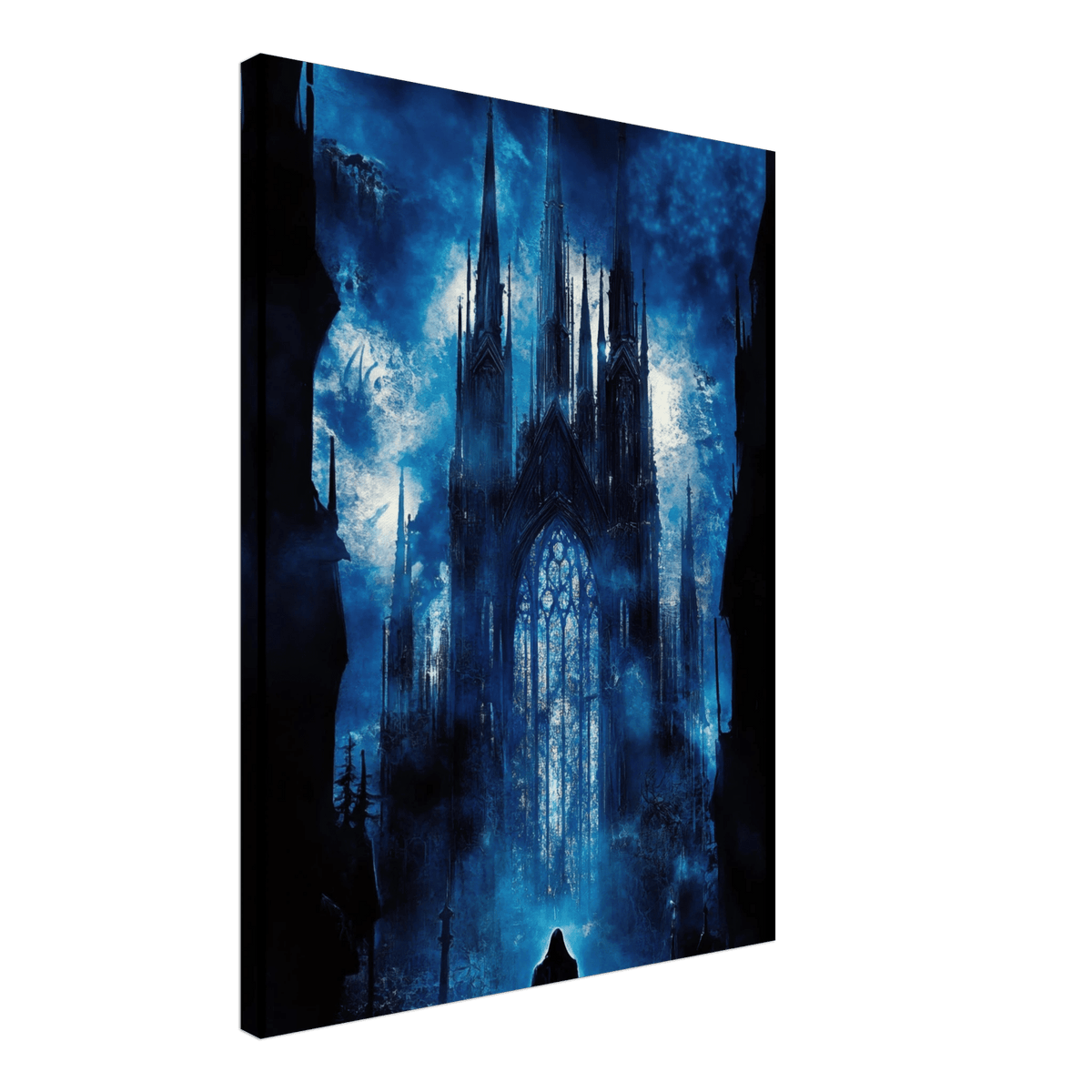Gothic Cathedral of Lost Magic A haunting Gothic - Shop Ai Art WebShop - Digital Art online Store
