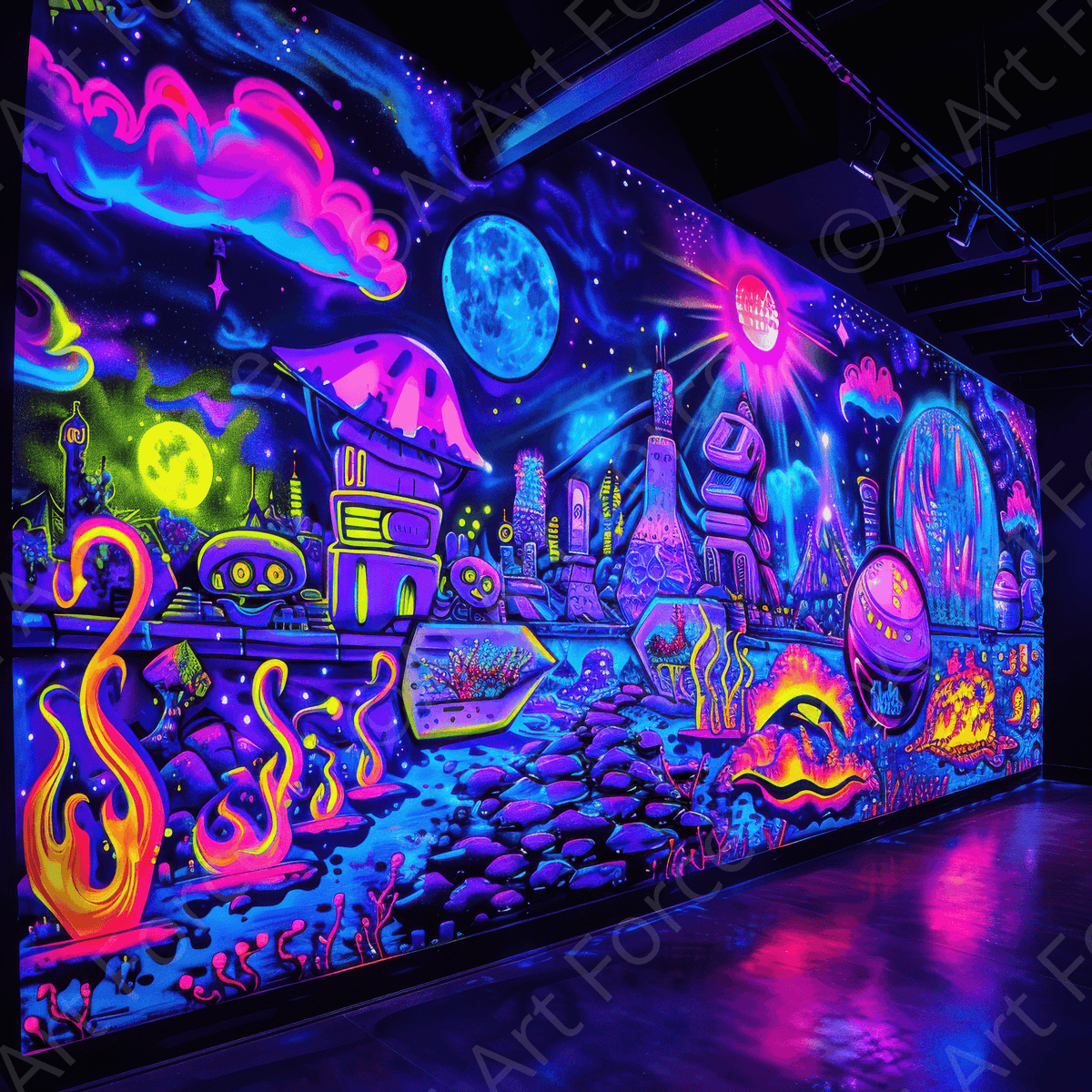 Graffiti Art Urban 15 - Shop Ai Art WebShop - Digital Art online Store