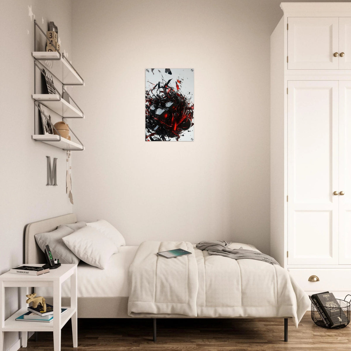 Gravitys Collapse A violent implosion of fragment 4 - Shop Ai Art WebShop - Digital Art online Store