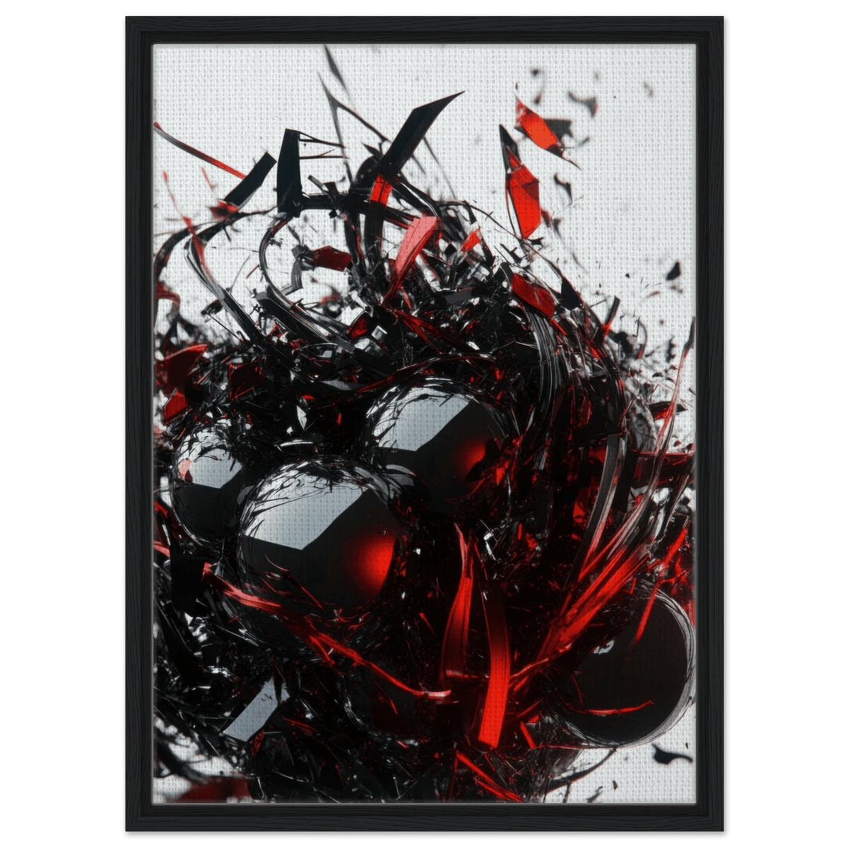 Gravitys Collapse A violent implosion of fragment 4 - Shop Ai Art WebShop - Digital Art online Store