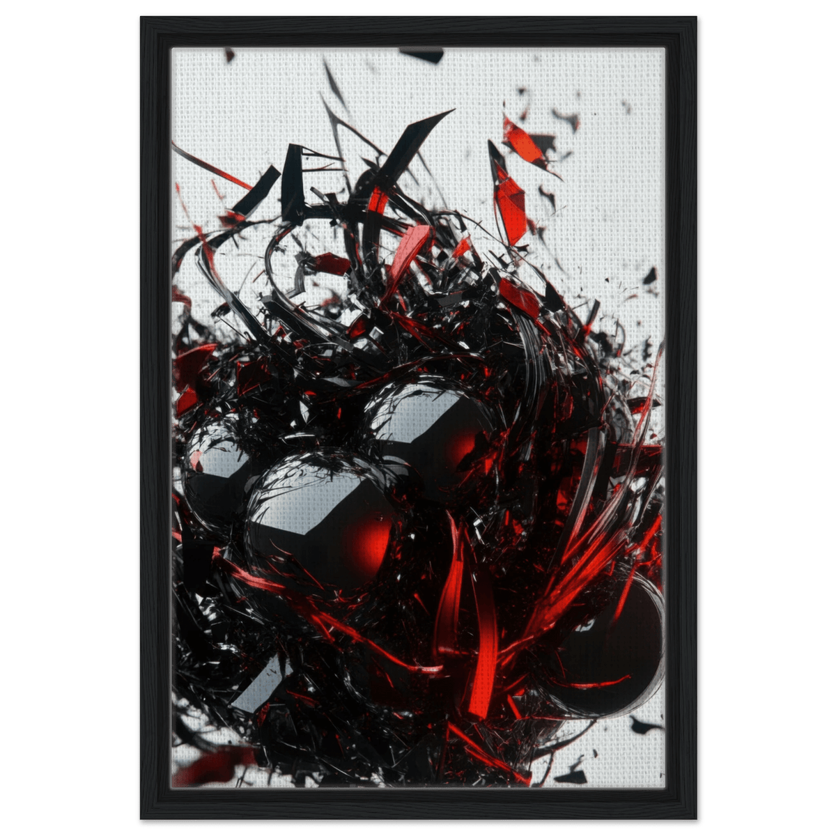 Gravitys Collapse A violent implosion of fragment 4 - Shop Ai Art WebShop - Digital Art online Store