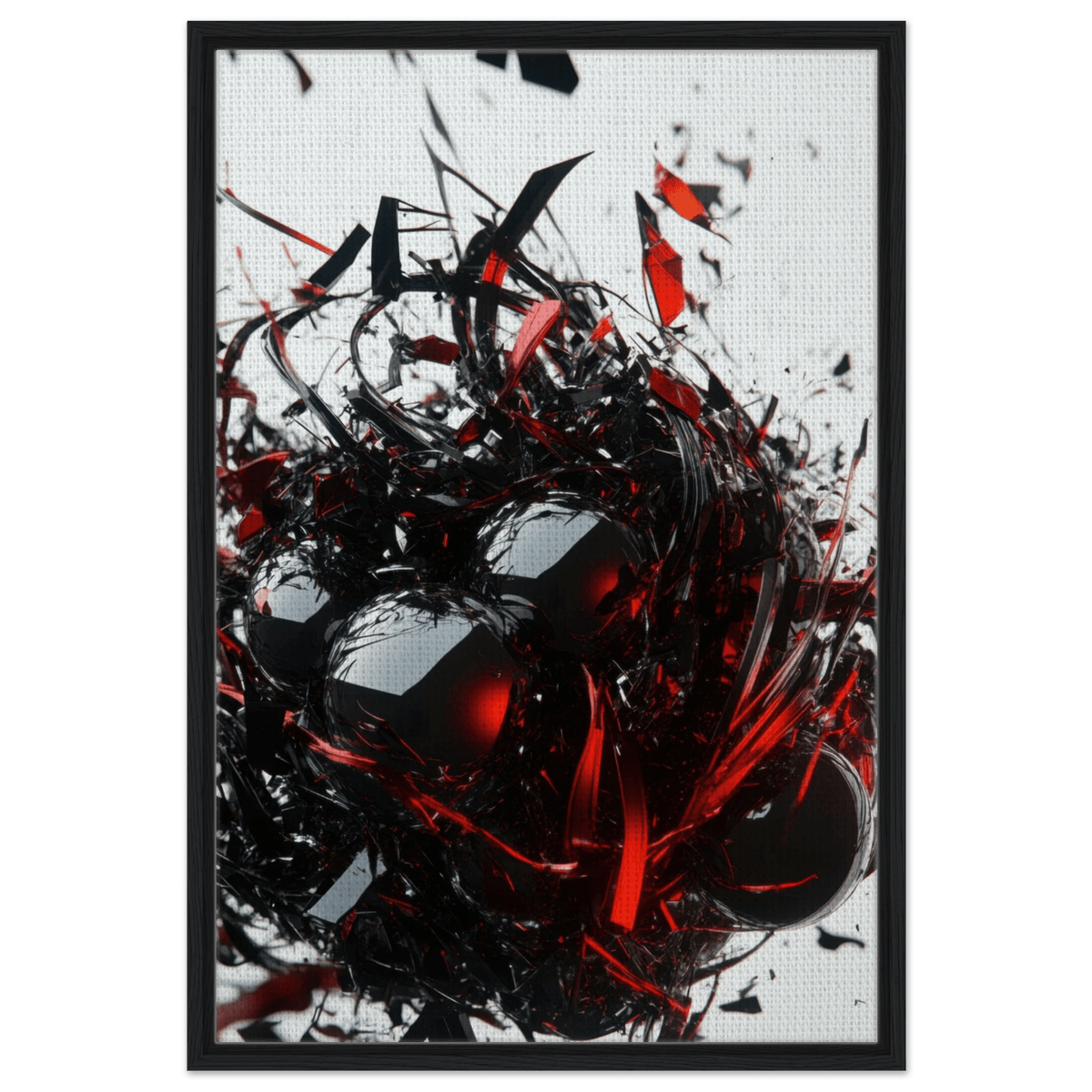 Gravitys Collapse A violent implosion of fragment 4 - Shop Ai Art WebShop - Digital Art online Store