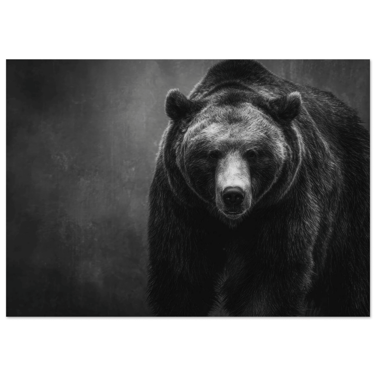 Grizzly Bear Front 0 - Shop Ai Art WebShop - Digital Art online Store