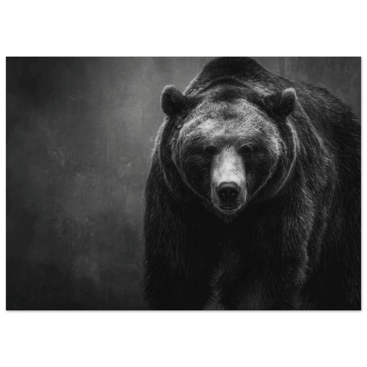 Grizzly Bear Front 0 - Shop Ai Art WebShop - Digital Art online Store
